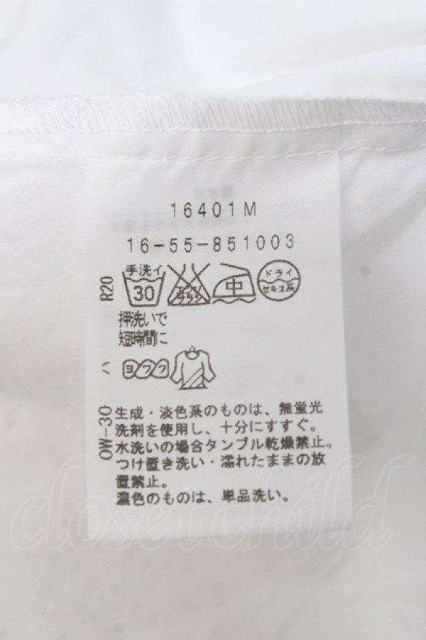 画像6: ヴィヴィアンウエストウッド 中古 / 単色オーブ刺繍ブラウス 2 ホワイト  Y-25-08-20-014-to-SZ-ZY (6)