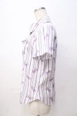 画像2: ヴィヴィアンウエストウッド 中古 / リボン柄ブラウス 3 ホワイト  Y-25-08-20-016-bl-SZ-ZY (2)