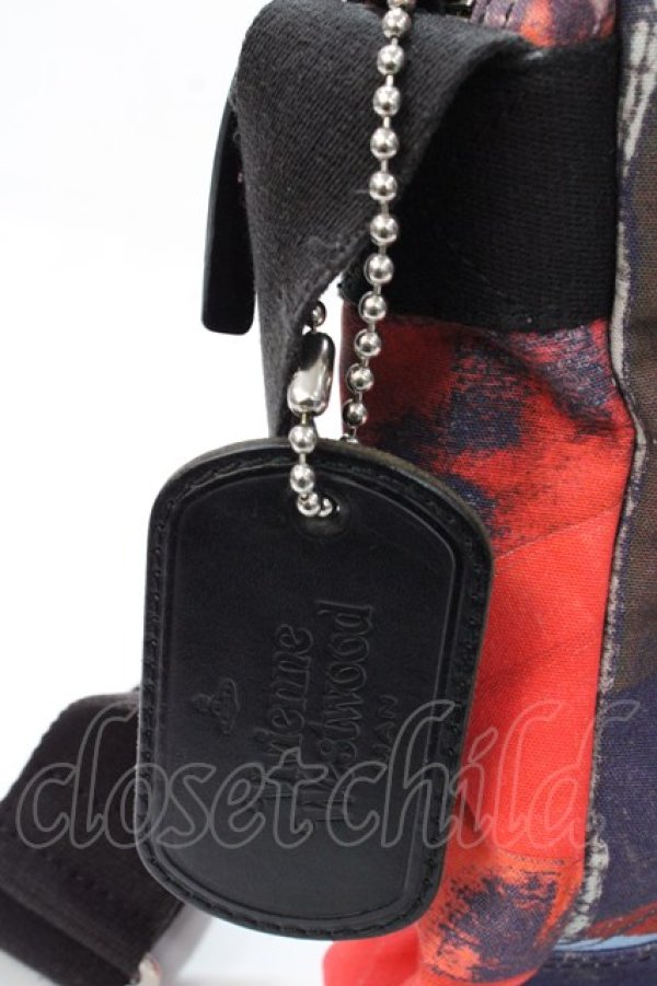 画像4: ヴィヴィアンウエストウッド 中古 / ユニオンジャックショルダーバッグ  カラー  Y-25-09-07-057-ba-SZ-ZY (4)