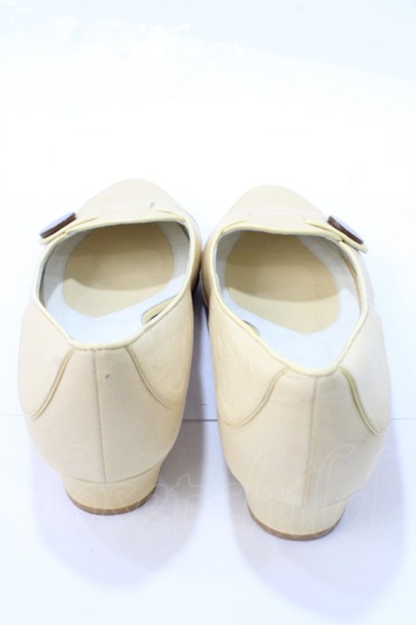 画像3: ヴィヴィアンウエストウッド 中古 / レザーフラットパンプス 37 ベージュ  Y-25-09-07-062-sh-SZ-ZY (3)