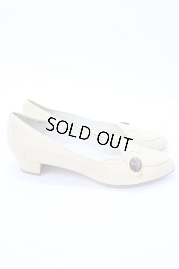 画像4: ヴィヴィアンウエストウッド 中古 / レザーフラットパンプス 37 ベージュ  Y-25-09-07-062-sh-SZ-ZY (4)