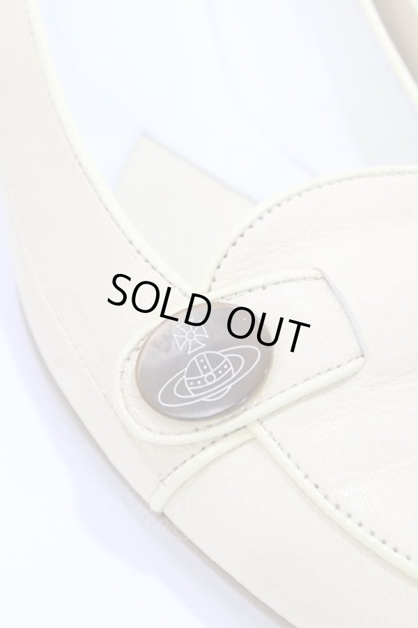 画像5: ヴィヴィアンウエストウッド 中古 / レザーフラットパンプス 37 ベージュ  Y-25-09-07-062-sh-SZ-ZY (5)