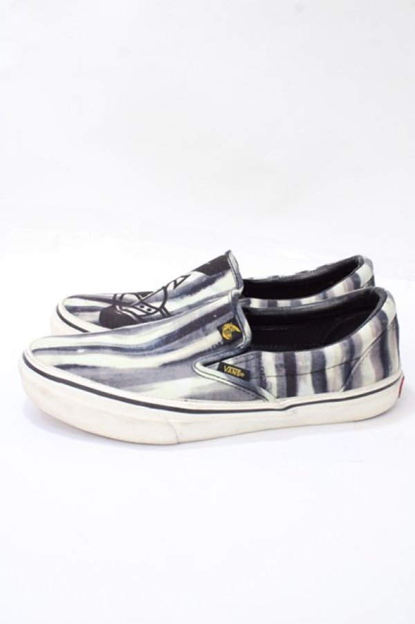 画像2: ANGLOMANIA×VANS 中古 / アナーキーストライプシューズ 29cm  Y-25-09-07-064-sh-SZ-ZY (2)
