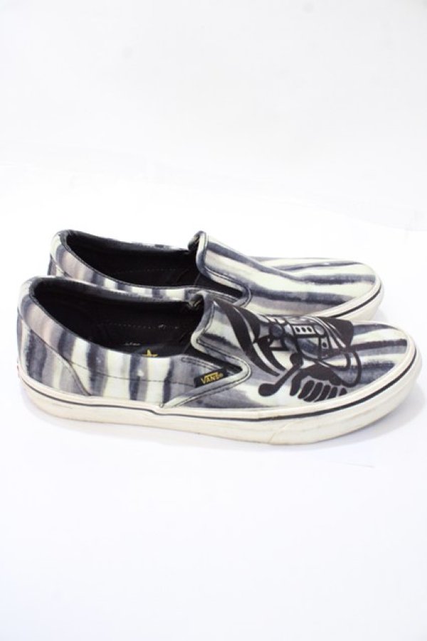 画像4: ANGLOMANIA×VANS 中古 / アナーキーストライプシューズ 29cm  Y-25-09-07-064-sh-SZ-ZY (4)