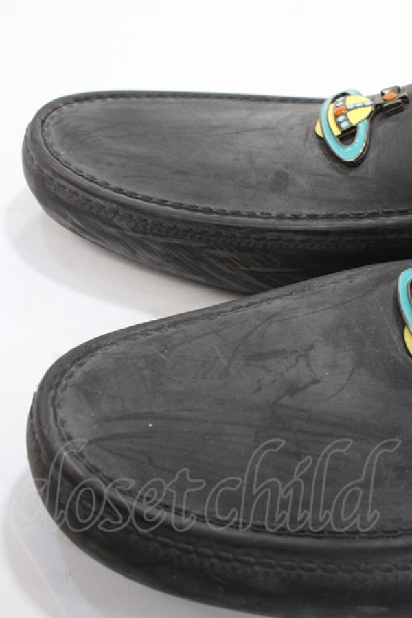 画像6: ヴィヴィアンウエストウッド MAN 中古 / MOCCASIN ORB 41 黒  Y-25-09-07-065-sh-SZ-ZY (6)