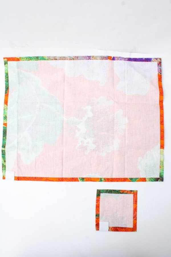 画像2: ヴィヴィアンウエストウッド 中古 / ランチョンマット＆コースター  オレンジ  Y-25-09-07-031-gd-SZ-ZY (2)