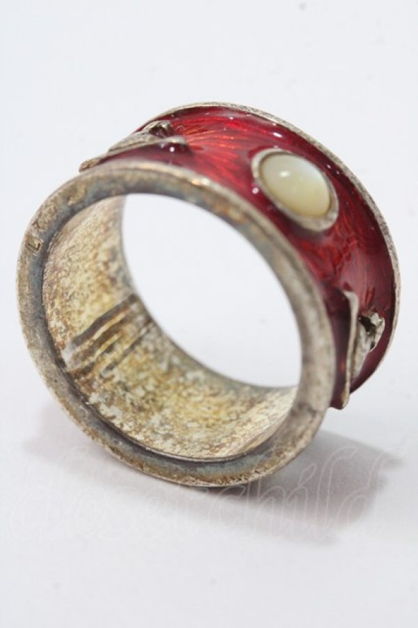 画像2: ヴィヴィアンウエストウッド 中古 / KingRing L レッド  Y-25-09-07-033-rg-SZ-ZY (2)