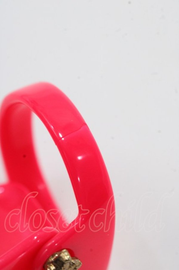 画像3: ヴィヴィアンウエストウッド 中古 / レジンアーマーリング M ピンク  Y-25-09-07-037-rg-SZ-ZY (3)