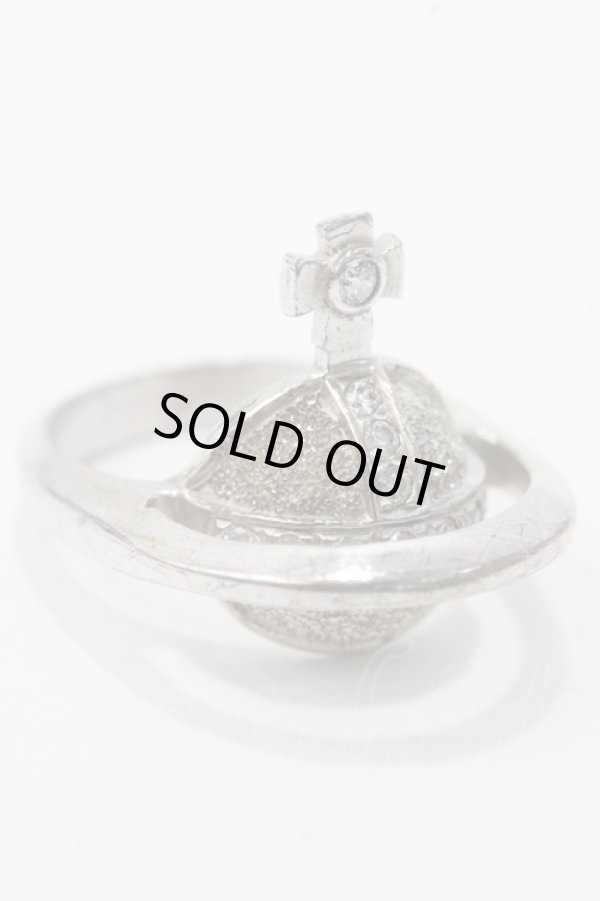画像2: ヴィヴィアンウエストウッド 中古 / new solid ring M Diamond  Y-25-09-07-039-rg-SZ-ZY (2)
