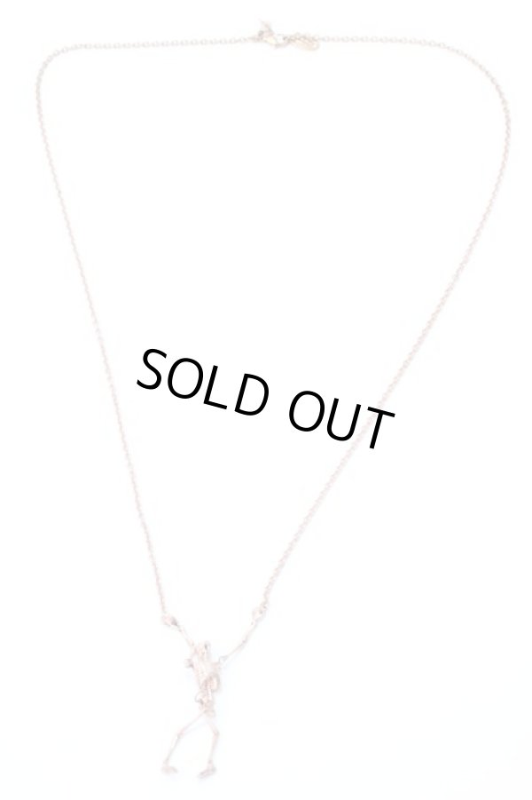 画像3: ヴィヴィアンウエストウッド 中古 / スケルトンネックレス  ピンクゴールド  Y-25-09-07-041-nl-SZ-ZY (3)