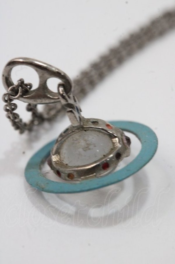 画像3: ヴィヴィアンウエストウッド 中古 / ヴィンテージプチオーブネックレス プチ シルバー  Y-25-09-07-043-nl-SZ-ZY (3)