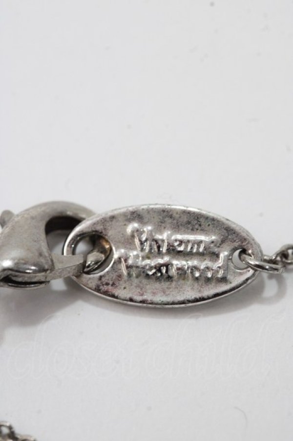 画像5: ヴィヴィアンウエストウッド 中古 / ヴィンテージプチオーブネックレス プチ シルバー  Y-25-09-07-043-nl-SZ-ZY (5)