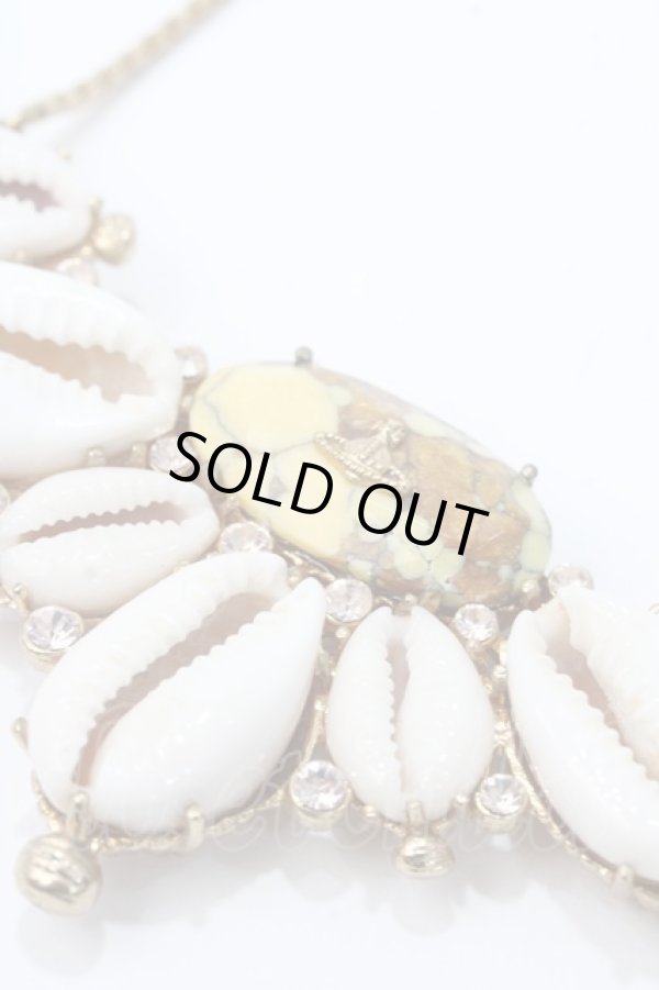 画像3: ヴィヴィアンウエストウッド 中古 / カウリーシェルペンダント - ゴールド  Y-25-09-07-048-er-AS-ZY (3)