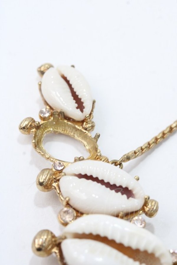 画像4: ヴィヴィアンウエストウッド 中古 / カウリーシェルペンダント - ゴールド  Y-25-09-07-048-er-AS-ZY (4)