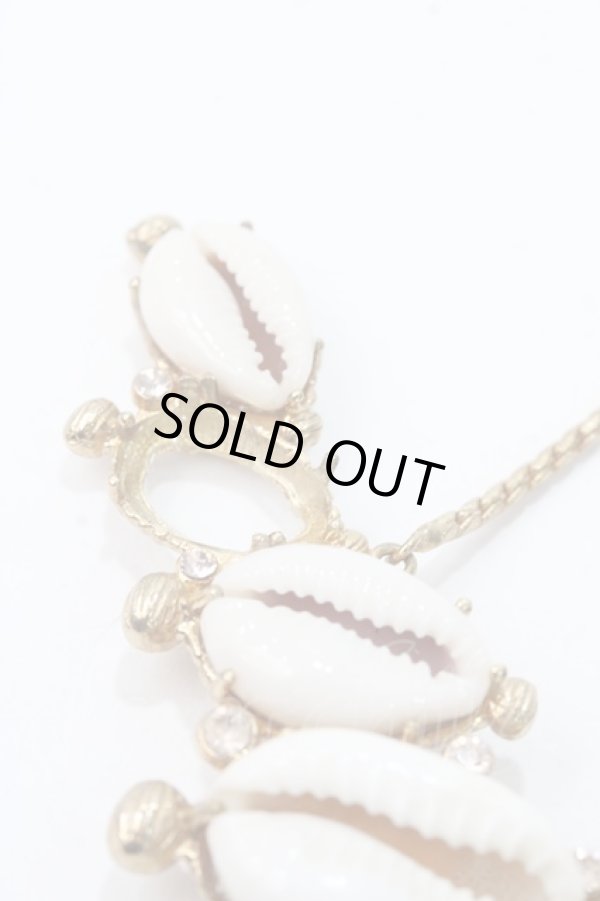 画像4: ヴィヴィアンウエストウッド 中古 / カウリーシェルペンダント - ゴールド  Y-25-09-07-048-er-AS-ZY (4)