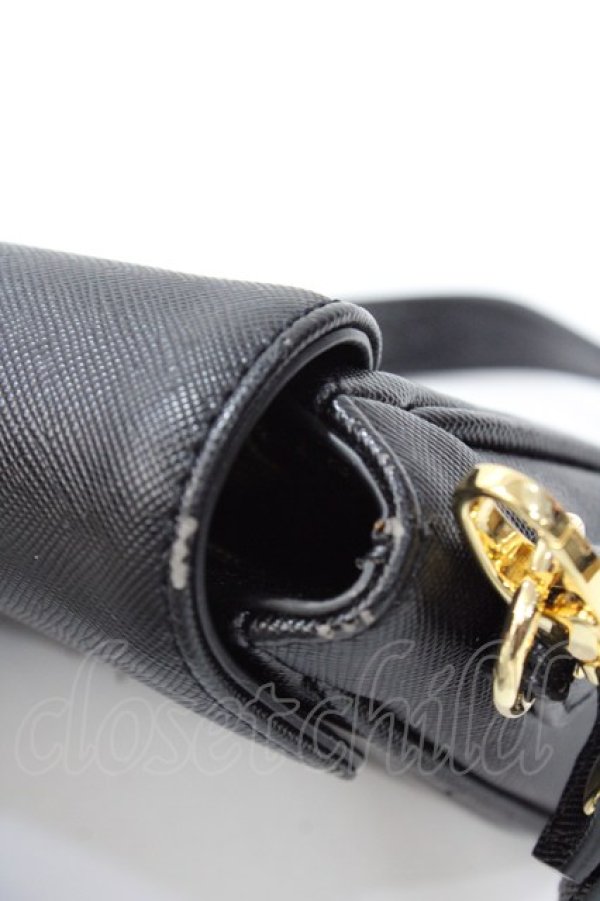 画像7: ANGLOMANIA 中古 / レザーショルダーバッグ  ブラック  Y-25-09-10-024-ba-SZ-ZY (7)