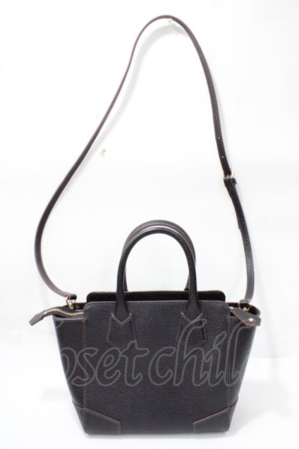 画像2: ヴィヴィアンウエストウッド 中古 / EXECUTIVE2トートバッグ  ブラック  Y-25-09-10-025-ba-SZ-ZY (2)