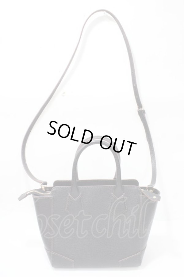 画像2: ヴィヴィアンウエストウッド 中古 / EXECUTIVE2トートバッグ  ブラック  Y-25-09-10-025-ba-SZ-ZY (2)