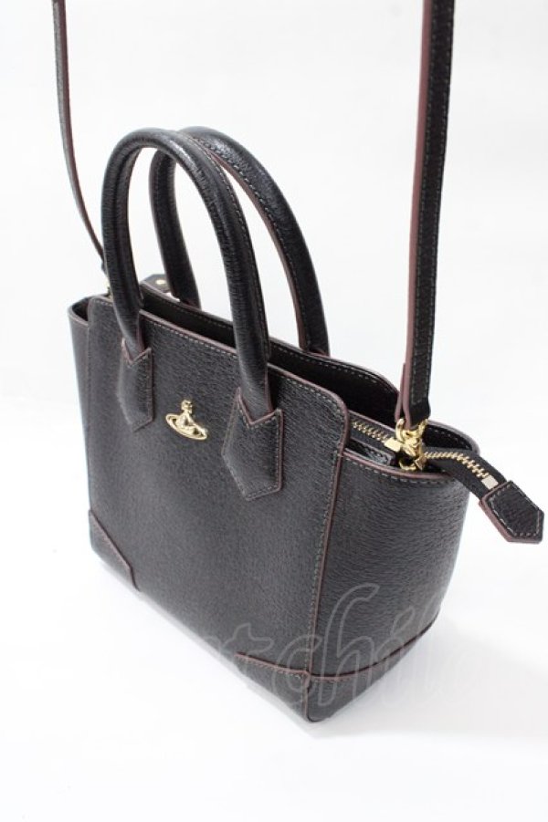 画像3: ヴィヴィアンウエストウッド 中古 / EXECUTIVE2トートバッグ  ブラック  Y-25-09-10-025-ba-SZ-ZY (3)