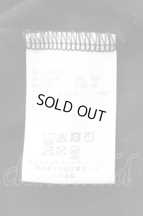 画像4: ヴィヴィアンウエストウッド MAN 中古 / ORB STARSリラックスTシャツ 42 ブラック  Y-25-09-10-026-ts-SZ-ZY (4)