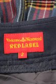 画像5: ヴィヴィアンウエストウッド 中古 / タータンチェック巻キスカート  ブルー  Y-25-09-10-034-sk-AS-ZY (5)