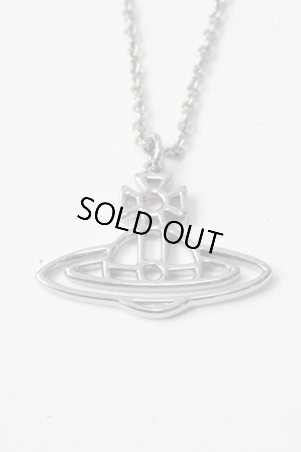 画像2: ヴィヴィアンウエストウッド 中古 / THINLINES ネックレス  シルバー  Y-25-09-10-005-nl-SZ-ZY (2)