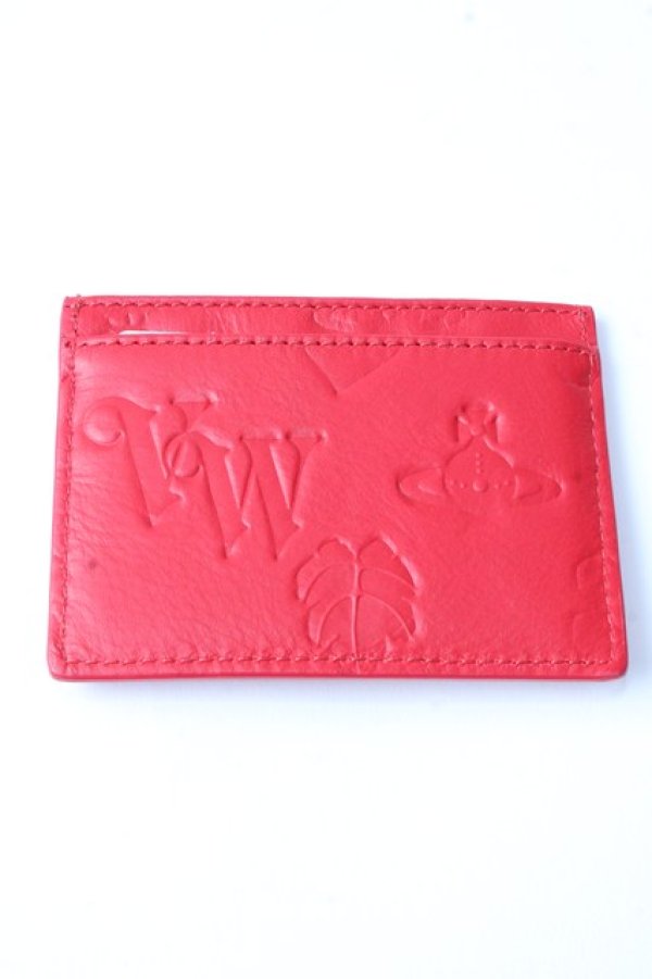 画像2: ヴィヴィアンウエストウッド 中古 / JEAN CARD HOLDER  レッド  Y-25-09-10-008-gd-SZ-ZY (2)
