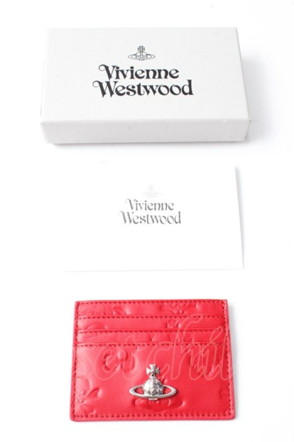 画像4: ヴィヴィアンウエストウッド 中古 / JEAN CARD HOLDER  レッド  Y-25-09-10-008-gd-SZ-ZY (4)