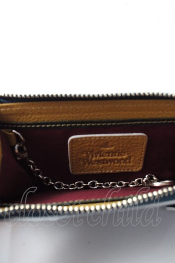 画像3: ヴィヴィアンウエストウッド 中古 / エッジカラー ネックホルダー カードケース  ターコイズブルー  Y-25-09-10-009-gd-SZ-ZY (3)