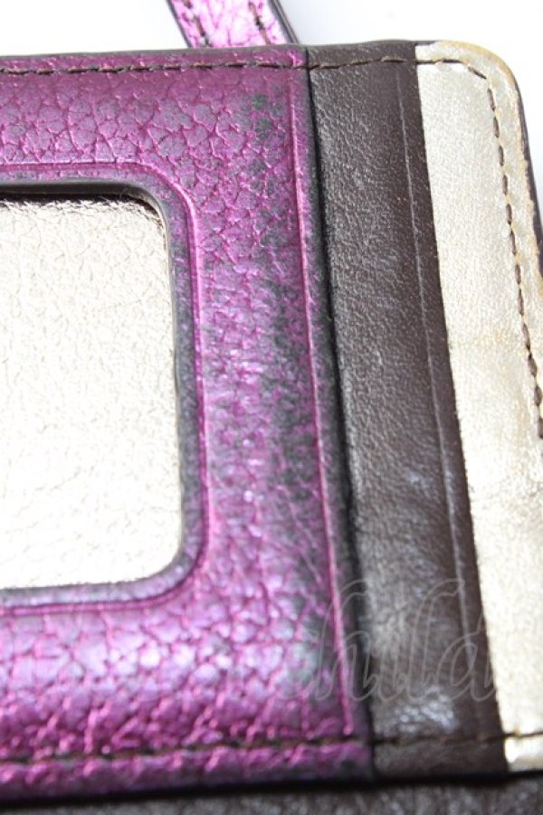 画像4: ヴィヴィアンウエストウッド 中古 / NEBULA パスケース  パープル  Y-25-09-10-010-gd-SZ-ZY (4)