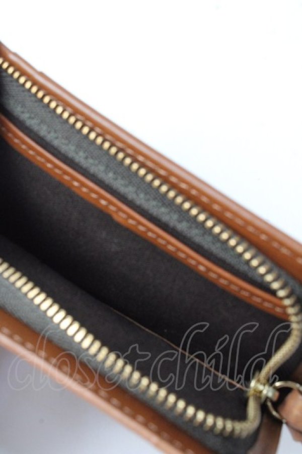 画像4: ヴィヴィアンウエストウッド 中古 / ブライダルボックスパスケース  キャメル  Y-25-09-10-011-gd-SZ-ZY (4)