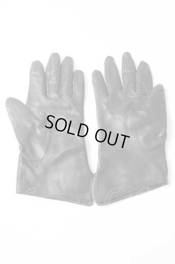 画像2: ヴィヴィアンウエストウッド 中古 / レザーグローブ  ブラック  Y-25-09-10-013-wa-SZ-ZY (2)