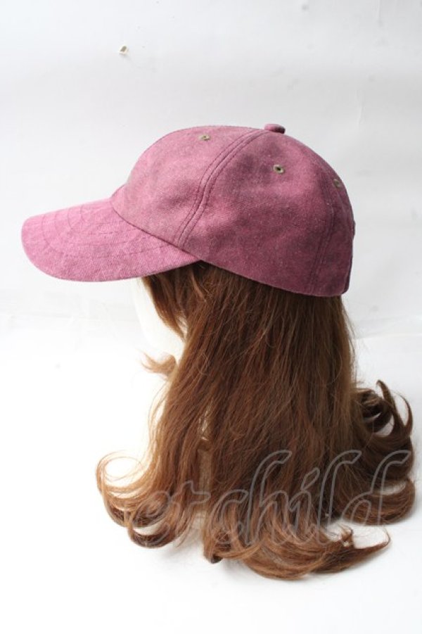 画像2: ヴィヴィアンウエストウッド 中古 / ラインオーブ刺繍キャップ  パープル  Y-25-09-10-018-ha-SZ-ZY (2)