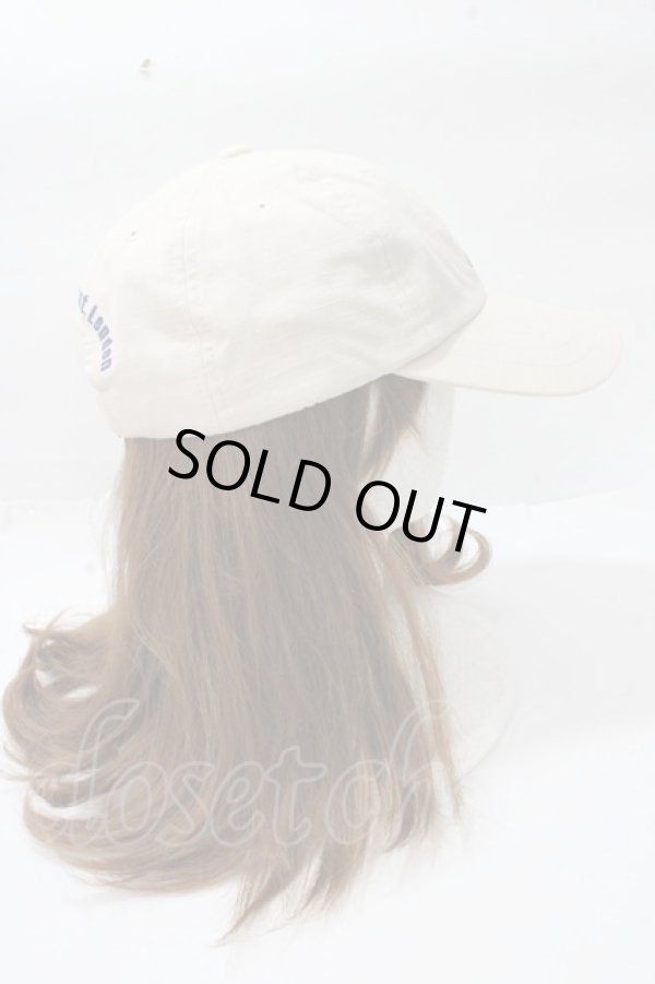 画像4: ヴィヴィアンウエストウッド 中古 / ラインオーブ刺繍キャップ  アイボリー  Y-25-09-10-019-ha-SZ-ZY (4)