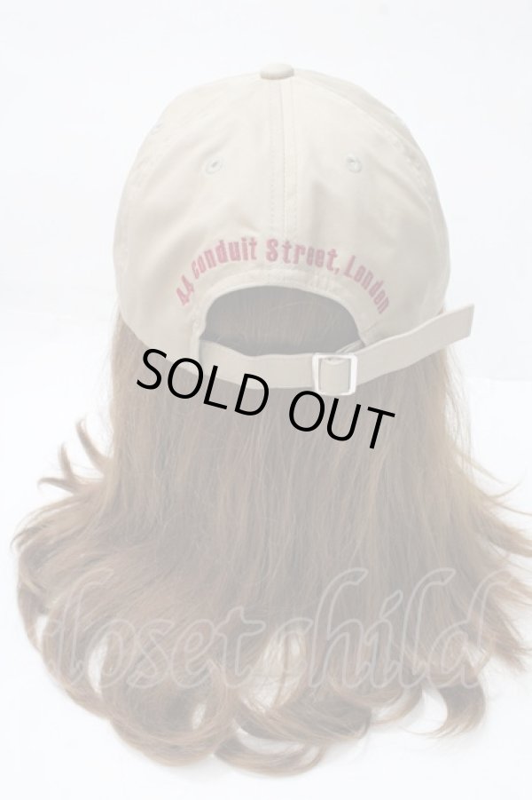 画像3: ヴィヴィアンウエストウッド 中古 / ラインオーブ刺繍キャップ  ベージュ  Y-25-09-10-020-ha-SZ-ZY (3)