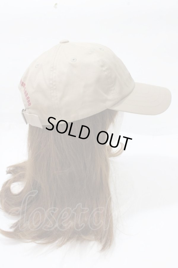 画像4: ヴィヴィアンウエストウッド 中古 / ラインオーブ刺繍キャップ  ベージュ  Y-25-09-10-020-ha-SZ-ZY (4)