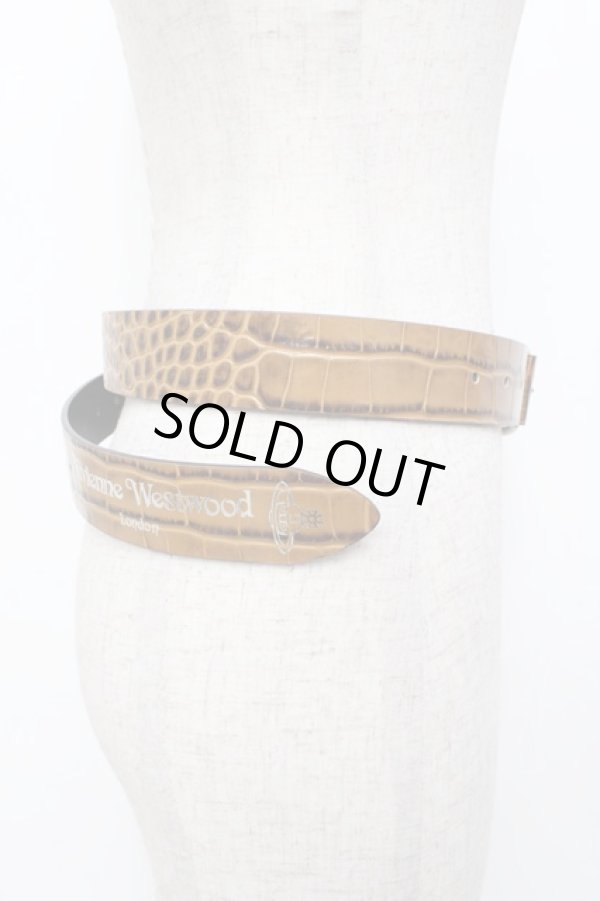 画像4: ヴィヴィアンウエストウッド 中古 / BELTS ALEX CHARM ベルト  ブラウン  Y-25-09-17-002-gd-SZ-ZY (4)