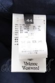 画像7: ヴィヴィアンウエストウッド 中古 / ウエストコートジャケット 44 ネイビーxイエロー  Y-25-09-17-035-jc-YM-ZY (7)