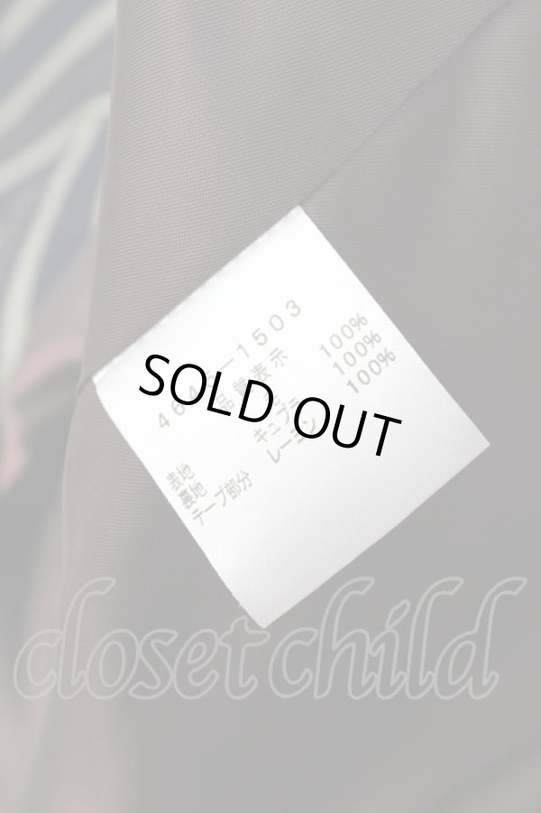 画像6: ヴィヴィアンウエストウッド MAN 中古 / ストライプショートナポレオンジャケット 46 ネイビー系  Y-25-09-17-037-jc-YM-ZY (6)