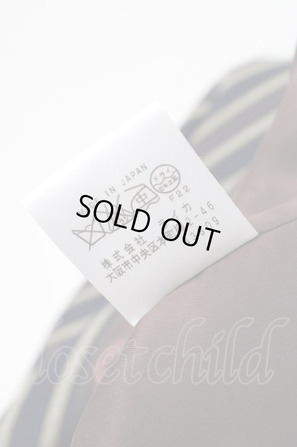 画像7: ヴィヴィアンウエストウッド MAN 中古 / ストライプショートナポレオンジャケット 46 ネイビー系  Y-25-09-17-037-jc-YM-ZY (7)