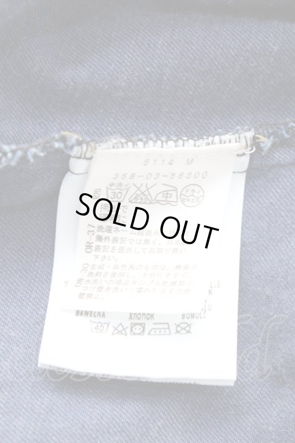 画像7: ANGLOMANIA 中古 / デニムシャツドランクドレス S インディゴ  Y-25-09-17-038-op-YM-ZY (7)