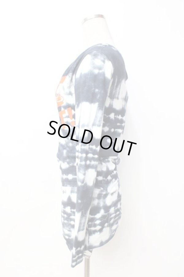 画像2: ANGLOMANIA 中古 / PUNK ドレス XS ネイビー×ホワイト  Y-25-09-17-040-op-IG-ZY (2)