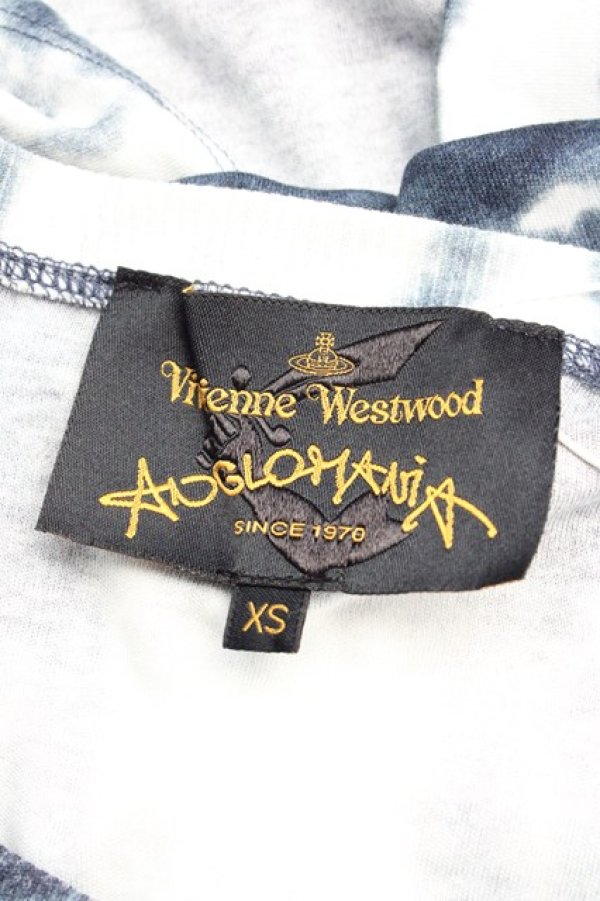 画像6: ANGLOMANIA 中古 / PUNK ドレス XS ネイビー×ホワイト  Y-25-09-17-040-op-IG-ZY (6)