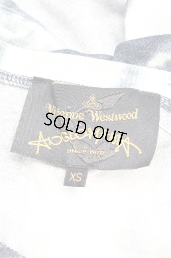 画像6: ANGLOMANIA 中古 / PUNK ドレス XS ネイビー×ホワイト  Y-25-09-17-040-op-IG-ZY (6)