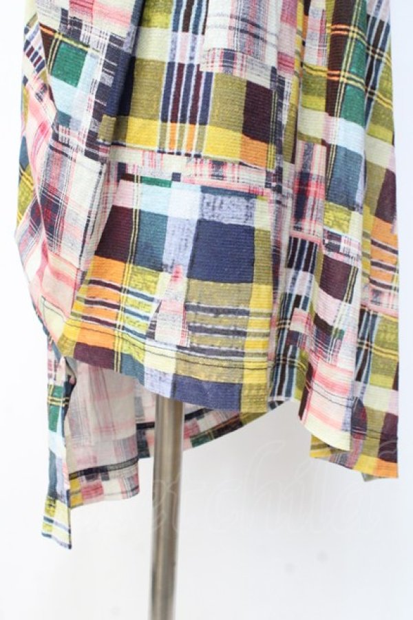 画像5: ヴィヴィアンウエストウッド 中古 / レタープリント スラッシュドレス 00 カラフル  Y-25-09-17-042-op-SZ-ZY (5)