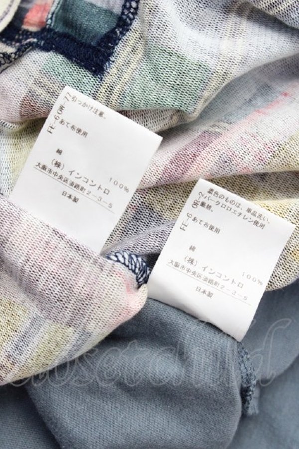 画像9: ヴィヴィアンウエストウッド 中古 / レタープリント スラッシュドレス 00 カラフル  Y-25-09-17-042-op-SZ-ZY (9)