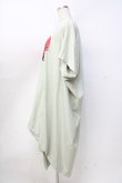 画像2: ヴィヴィアンウエストウッド 中古 / オーガニックコットン天竺BLCW HEARTドレープワンピース  ミント  Y-25-09-17-047-op-IG-ZY (2)