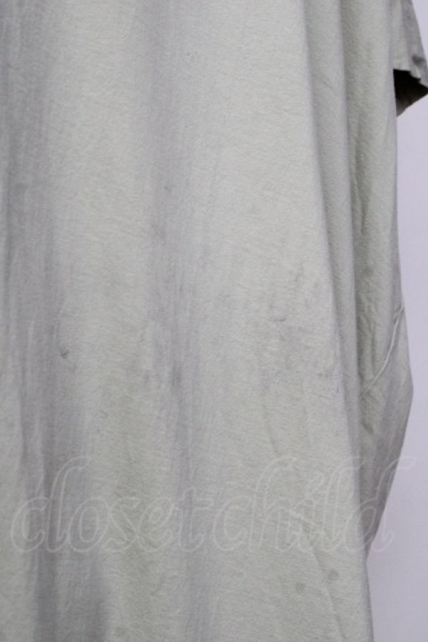 画像6: ヴィヴィアンウエストウッド 中古 / オーガニックコットン天竺BLCW HEARTドレープワンピース  ミント  Y-25-09-17-047-op-IG-ZY (6)