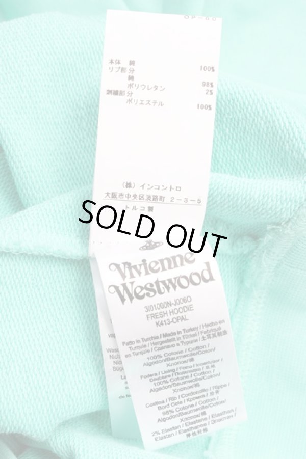 画像8: ヴィヴィアンウエストウッド 中古 / FRESH HOODIE パーカー S グリーン  Y-25-09-17-048-to-IG-ZY (8)