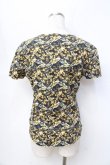 画像3: ヴィヴィアンウエストウッド 中古 / オーブ総柄Tシャツ L ブラックxイエロー  Y-25-09-17-051-ts-YM-ZY (3)